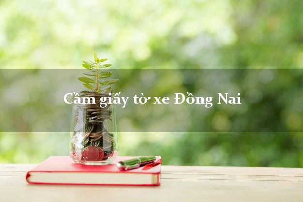 Cầm giấy tờ xe Đồng Nai Cầm giấy tờ xe Đồng Nai